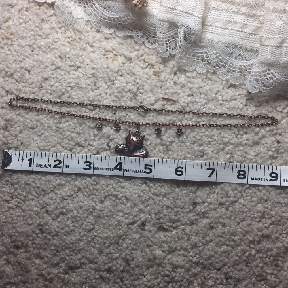3 for $20 Vintage fox necklace - Picture 4 of 4